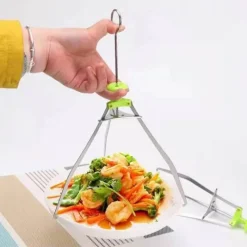 Tom Küche & Esszimmer-Dreieckiger Clip aus Edelstahl – Koch- und Küchenwerkzeug