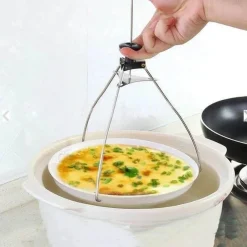 Tom Küche & Esszimmer-Dreieckiger Clip aus Edelstahl – Koch- und Küchenwerkzeug