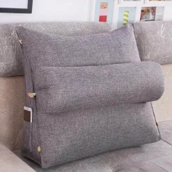 Tranquil Touch Gesundheits-Gadgets|Gesundheits- Und Entspannungstools-Dreieckiges Rückenkissen - Komfortables, weiches Stützkissen