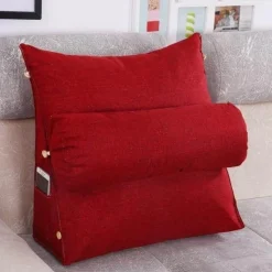 Tranquil Touch Gesundheits-Gadgets|Gesundheits- Und Entspannungstools-Dreieckiges Rückenkissen - Komfortables, weiches Stützkissen