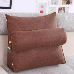 Tranquil Touch Gesundheits-Gadgets|Gesundheits- Und Entspannungstools-Dreieckiges Rückenkissen - Komfortables, weiches Stützkissen