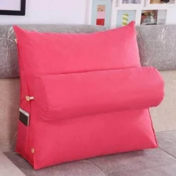 Tranquil Touch Gesundheits-Gadgets|Gesundheits- Und Entspannungstools-Dreieckiges Rückenkissen - Komfortables, weiches Stützkissen