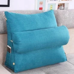 Tranquil Touch Gesundheits-Gadgets|Gesundheits- Und Entspannungstools-Dreieckiges Rückenkissen - Komfortables, weiches Stützkissen