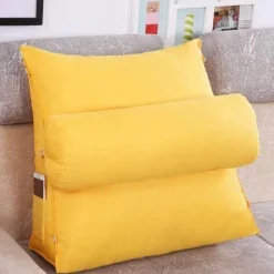 Tranquil Touch Gesundheits-Gadgets|Gesundheits- Und Entspannungstools-Dreieckiges Rückenkissen - Komfortables, weiches Stützkissen