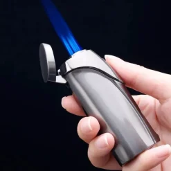 The Outdoor Vault Camping-Werkzeuge|Camping Im Freien-Dreiflammiges elektrisches Feuerzeug – wiederaufladbare Touch-Sensor-Technologie