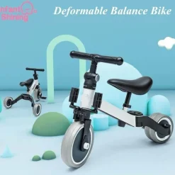 Kinder The Decor Haven Kinderwagen & Zubehör-Dreirad-Balance-Scooter für Kinder – Einfache Fahrt für kleine Kinder