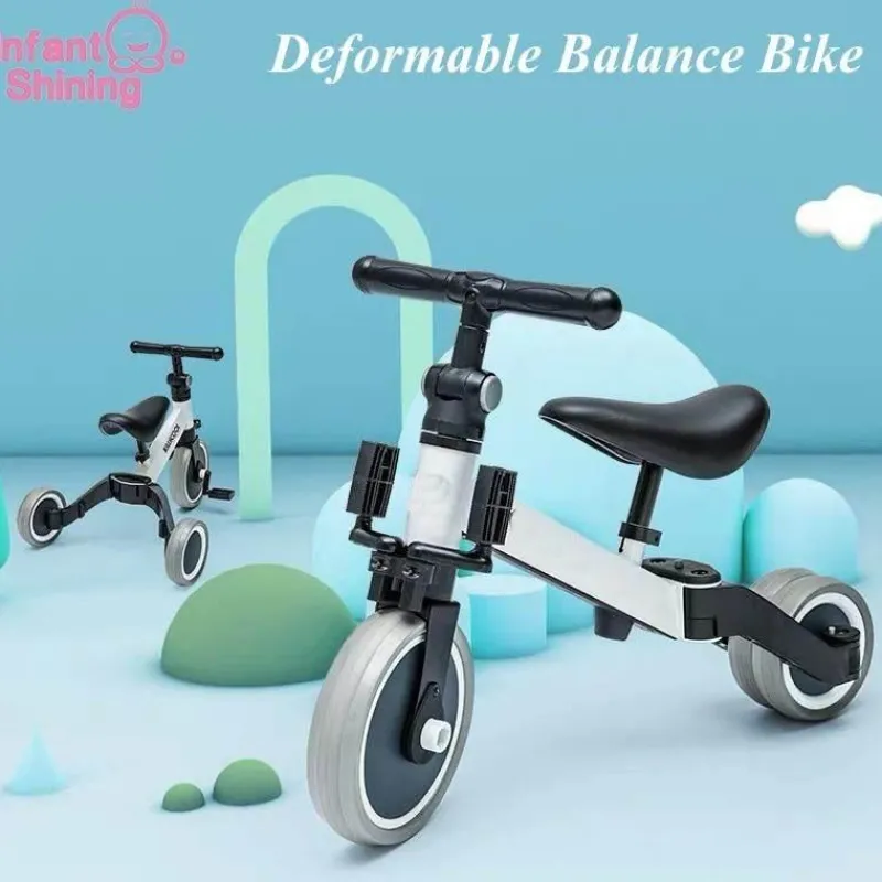 Kinder The Decor Haven Kinderwagen & Zubehör-Dreirad-Balance-Scooter für Kinder – Einfache Fahrt für kleine Kinder