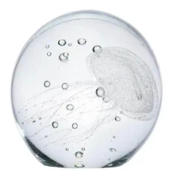 Accent Haven Wohndeko-3D-Skulptur mit leuchtender Qualle – dekoratives Ozean-Kunst-Ornament