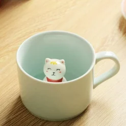 The Culinary Kit Küche & Esszimmer-3D-Tierbecher – Kreatives Cartoon-Trinkgeschirr