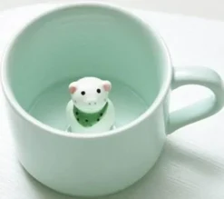 The Culinary Kit Küche & Esszimmer-3D-Tierbecher – Kreatives Cartoon-Trinkgeschirr