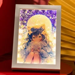 Illuminate Home Beleuchtung-3D-Treibsand-Lichtmalerei – Künstlerische LED-Wanddekoration