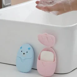 The Relaxation Nook Gesundheits-Gadgets|Gesundheits- Und Entspannungstools-Duftseifenblätter in Reisegröße – Tragbare aromatische Papierseife