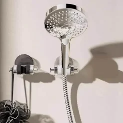 The Blissful Bath Badezimmer-Duschkopfhalter mit Ultra-Saugfunktion – Badezimmerzubehör zur Wandmontage