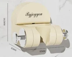 The Blissful Bath Badezimmer-Duschkopfhalter mit Ultra-Saugfunktion – Badezimmerzubehör zur Wandmontage