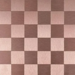 Timeless Touch Küche & Esszimmer-3D-Wandaufkleber aus Metallziegeln – selbstklebende Dekorplatten