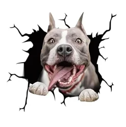 Wild u0026 Free Gear Autozubehör|Automobilindustrie-3D-Welpen-Auto-Kratzschutz-Aufkleber – süße Fahrzeugdekoration