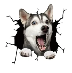 Wild u0026 Free Gear Autozubehör|Automobilindustrie-3D-Welpen-Auto-Kratzschutz-Aufkleber – süße Fahrzeugdekoration