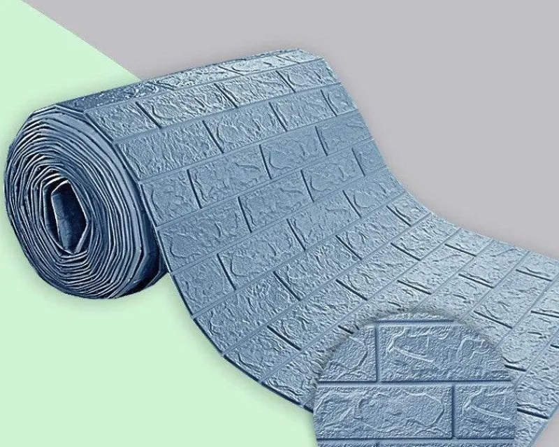 Comfort u0026 Style Gadgets Für Zuhause-3D-Ziegel-Wandaufkleber – selbstklebendes, weiches Dekor