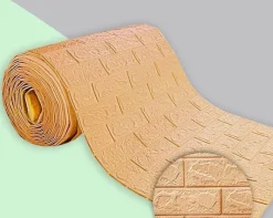 Comfort u0026 Style Gadgets Für Zuhause-3D-Ziegel-Wandaufkleber – selbstklebendes, weiches Dekor