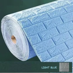 Comfort u0026 Style Gadgets Für Zuhause-3D-Ziegel-Wandaufkleber – selbstklebendes, weiches Dekor