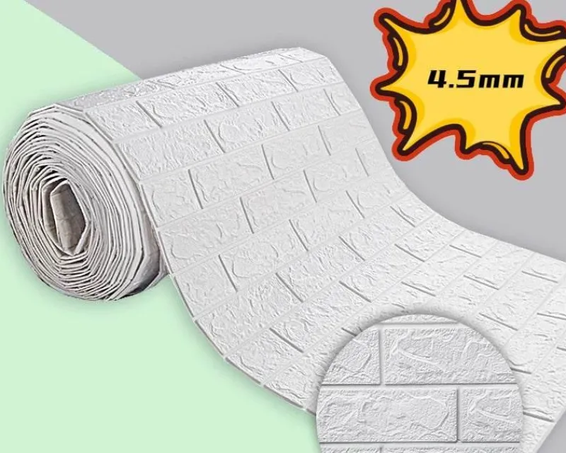 Comfort u0026 Style Gadgets Für Zuhause-3D-Ziegel-Wandaufkleber – selbstklebendes, weiches Dekor