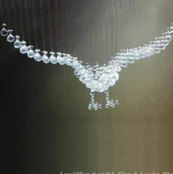 Comfort u0026 Style Beleuchtung-Eagle Chandelier - Luxury Bird-Inspired Lighting Fixture