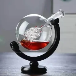 Plates u0026 More Küche & Esszimmer-Earth Decanter Set – Einzigartige Whisky- und Rotweingläser