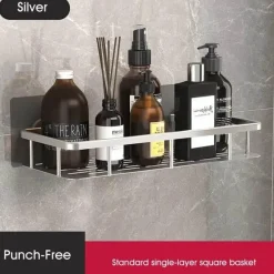 Tom Küche & Esszimmer-Eck-Duschregal – Organisierter Halter für Badezimmershampoo und Zubehör