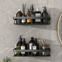 Tom Küche & Esszimmer-Eck-Duschregal – Organisierter Halter für Badezimmershampoo und Zubehör