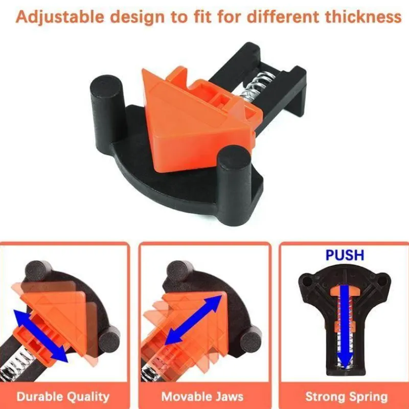 Cozy Living Heimwerkzeuge-Eckreparaturklemmensatz - Holzbearbeitungswerkzeug für die Verbindungsmontage