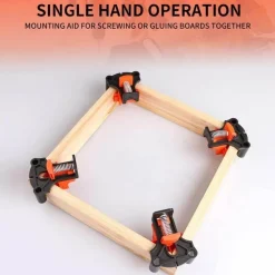 Cozy Living Heimwerkzeuge-Eckreparaturklemmensatz - Holzbearbeitungswerkzeug für die Verbindungsmontage