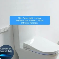 Tranquil Touch Mobilitäts- Und Support-Tools|Gesundheits-Gadgets-Eco Smart Bidet Seat – Verstellbarer Komfort-Toilettensitz