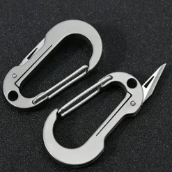 The Outdoor Vault Camping-Werkzeuge|Camping Im Freien-EDC-Schlüsselanhänger-Multifunktionsmesser aus Titanlegierung