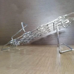 Tom Küche & Esszimmer-Edelstahl Eistüte Rack DIY Cupcake Halter Display