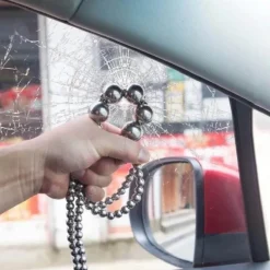 Cozy Living Camping Im Freien|Outdoor & Garten-Edelstahl-Armband-Halskette zur Selbstverteidigung – EDC-Überlebensausrüstung