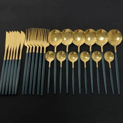 Cutlery Craft Küche & Esszimmer-Edelstahl-Besteckset - Cardini Cutlery Essbesteck