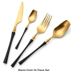 Cutlery Craft Küche & Esszimmer-Edelstahl-Besteckset – Modernes, elegantes Essbesteck