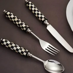 Feast u0026 Flair Küche & Esszimmer-Edelstahl-Besteckset - Tafelbesteck Gabel Messer Löffel