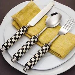 Feast u0026 Flair Küche & Esszimmer-Edelstahl-Besteckset - Tafelbesteck Gabel Messer Löffel