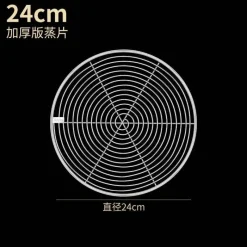 Tom Küche & Esszimmer-Edelstahl-Dampfgarer für Teigtaschen und Eier für perfekt gedämpfte