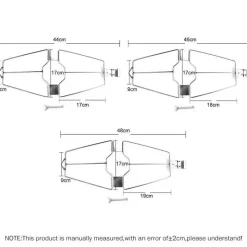 Tom Küche & Esszimmer-Edelstahl-Grillspieße – Grillklammern für Fisch und Geflügel