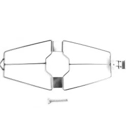 Tom Küche & Esszimmer-Edelstahl-Grillspieße – Grillklammern für Fisch und Geflügel