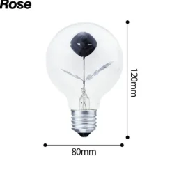 The Gilded Nest Beleuchtung-Edison-Glühbirne Love Lamp - Dekorative Vintage-Beleuchtungsvorrichtung