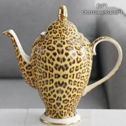 Feast u0026 Flair Küche & Esszimmer-Edle Teekanne aus Bone China – Europäisches Porzellan für Teeliebhaber