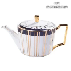 Feast u0026 Flair Küche & Esszimmer-Edle Teekanne aus Bone China – Europäisches Porzellan für Teeliebhaber