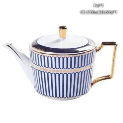 Feast u0026 Flair Küche & Esszimmer-Edle Teekanne aus Bone China – Europäisches Porzellan für Teeliebhaber