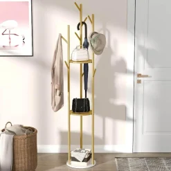 The Lounge Loft Möbel-Edle Wandgarderobe – Stilvoller Organizer für Hüte und Mäntel