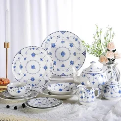 Elegance at the Table Küche & Esszimmer-Edler Keramik-Essteller – Stilvoller Steak-Salatteller