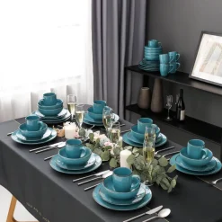 Elegance at the Table Küche & Esszimmer-Edles Tafelservice aus Porzellan – Stilvolles Tafelservice