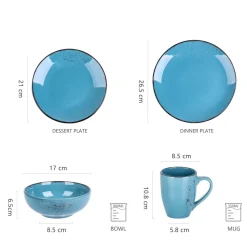 Elegance at the Table Küche & Esszimmer-Edles Tafelservice aus Porzellan – Stilvolles Tafelservice